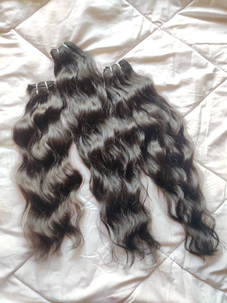 Raw Indian Temple Hair PREMIUM Quality Hair Extensions Etsy 日本