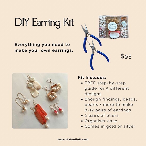 How To Make Shrinky Dink Earrings - A Fun Craft For All - Pillar Box Blue