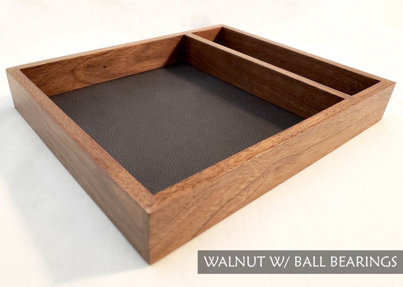 Walnut RPG wood dice tray  Customize  Pathfinder D&D image 4