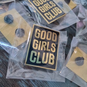 Good Girls Club Enamel Pin, Pup, fetish, pupplay