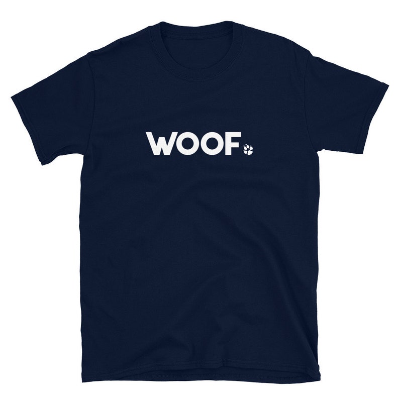 WOOF Pup Fetish Streetwear Pupplay Tshirt Paw Print - Etsy