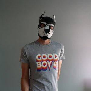 Good Boy - Retro, Pup, fetish streetwear, pupplay tshirt