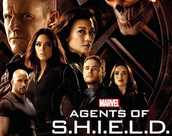 - Ghost Rider Marvel Agents of Shield Season 4 TV Poster 24x36 Hydra