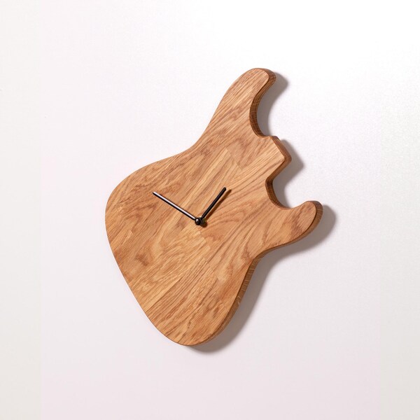 Guitar Clock Etsy