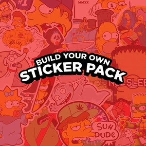 Build Your Own Sticker Pack | Custom Sticker Set | Personalized Sticker Collection | Mix and Match Stickers