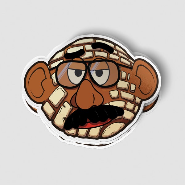 Pan Dulce Sticker | Mr Potato Head Sticker | Vinyl Sticker