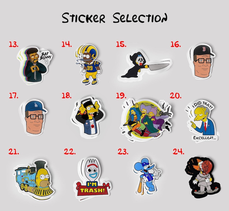 Build Your Own Sticker Pack | Custom Sticker Set | Personalized Sticker ...