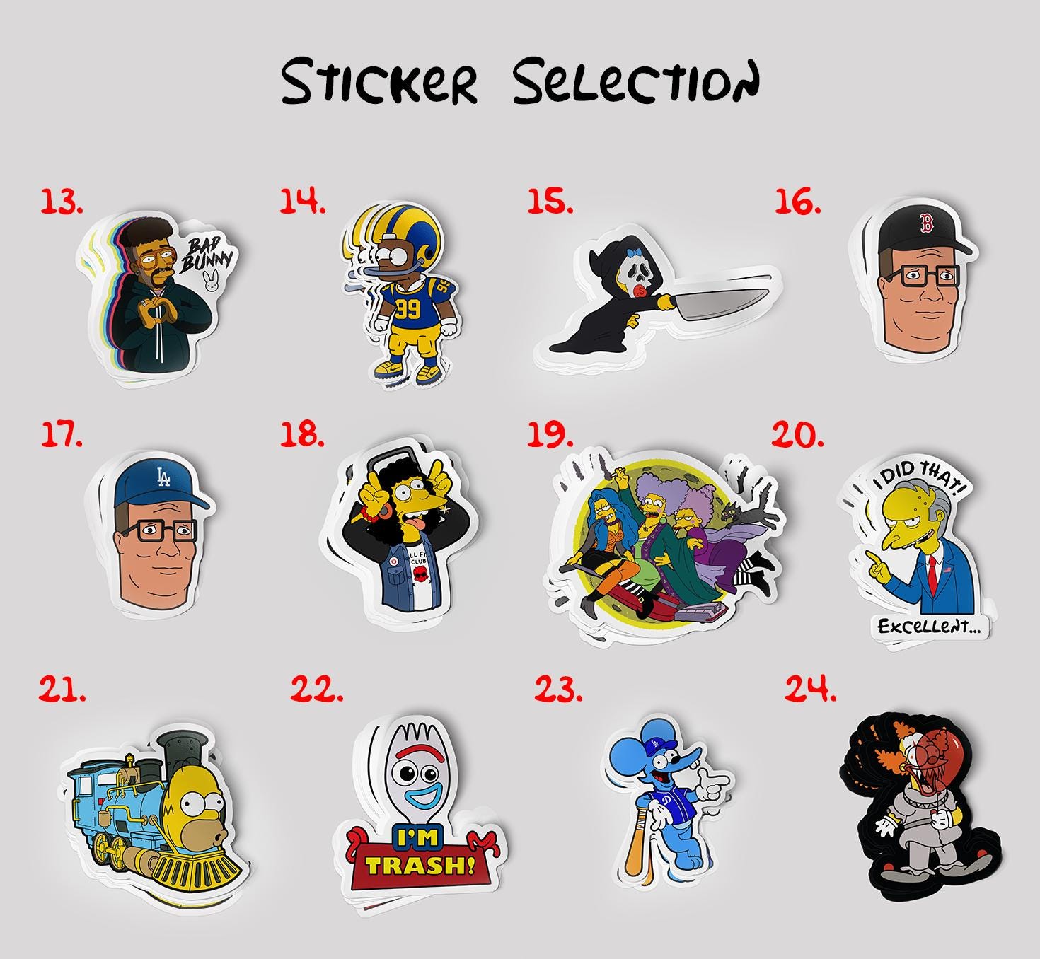 Build Your Own Sticker Pack | Custom Sticker Set | Personalized Sticker ...
