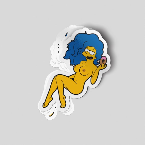 Sexy Nude Leela from Futurama Vinyl Sticker