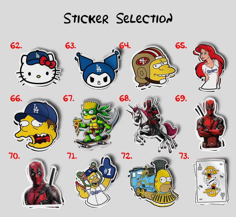 Build Your Own Sticker Pack | Custom Sticker Set | Personalized Sticker ...