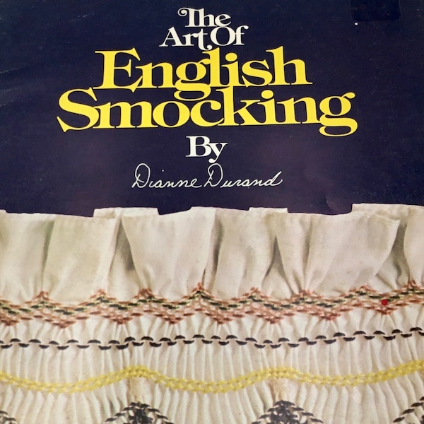 Entire ebook for English Smocking Instructions. Instant download.