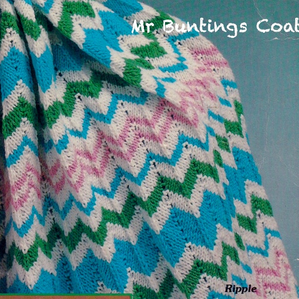 Ripple Afghan Pattern - Etsy
