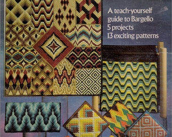 BARGELLO BASICS. ebook Teach Yourself Stitching Guide, 5 Projects and 13 Patterns. Charts and Diagrams. Instant download