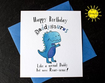 Daddy Birthday Card Etsy