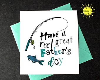 Download Dad Fishing Card Etsy