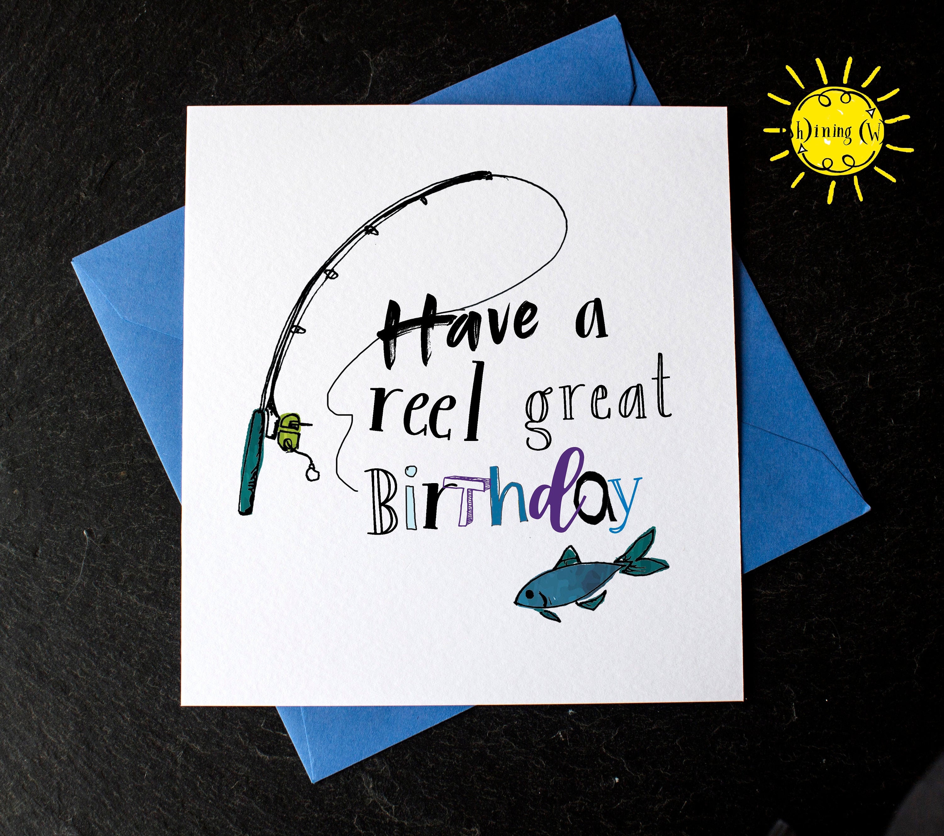 Haben Sie eine Rolle großen Geburtstag Spaß Angeln Etsy