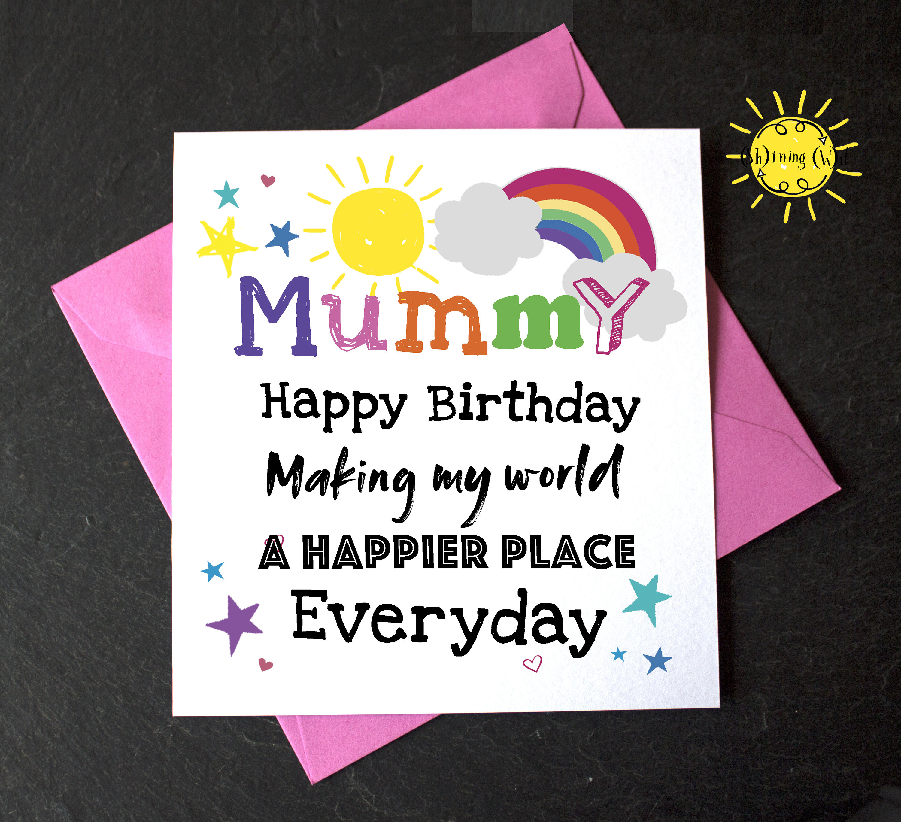 mummy birthday cardhappy birthday mummy mummy making the etsy