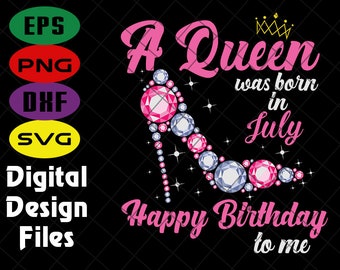 Download Born In July Svg Etsy