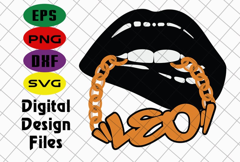 Download Zodiac leo birthday svg gold chain svg glitter lips sexy ...