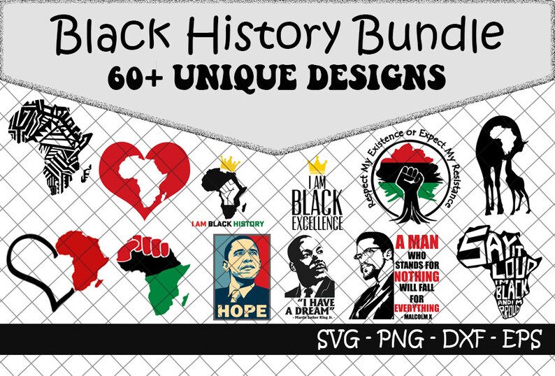 Download 60 Black history bundle svg Africa map svg Africa map and ...