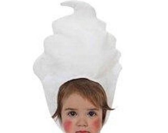 Fragola con crema costume per bambini