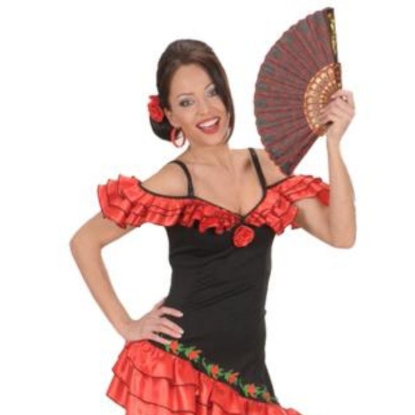 Senorita Flamenco Kostüm Damen