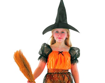 Gold Stars Witch Children's Costume