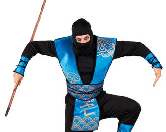 Black Ninja Mens Halloween Costume 