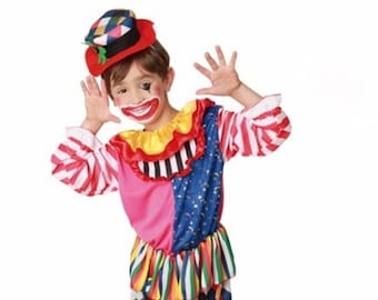 Funny clown costume for children