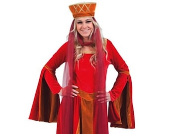 Dress Costume Middle Ages Queen Juliette