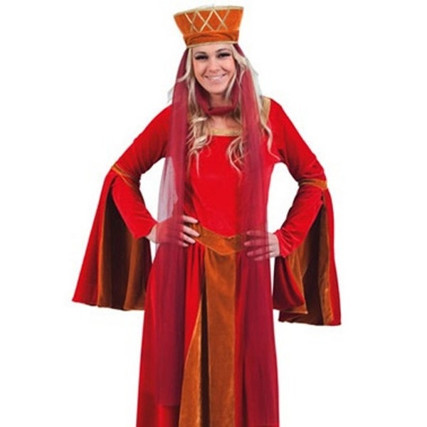 Dress Costume Middle Ages Queen Juliette