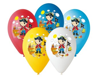 10 balloons Little Pirate 30 cm