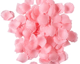 150 rose petals rose petals pink or white