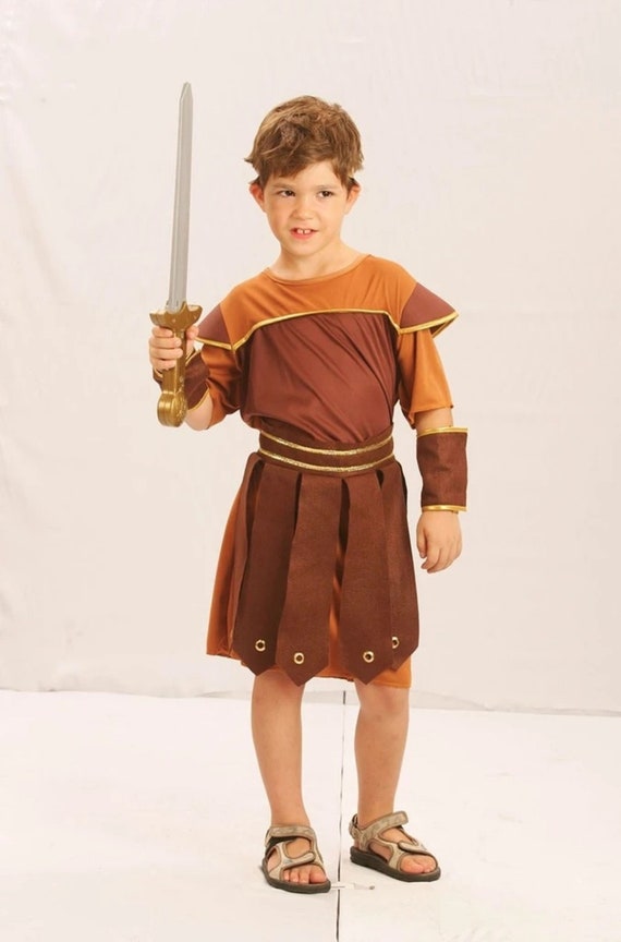 Disfraz de gladiador romano para niño - Etsy España