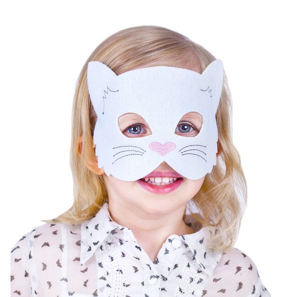 Felt Mask Eye Mask Cat for Kids