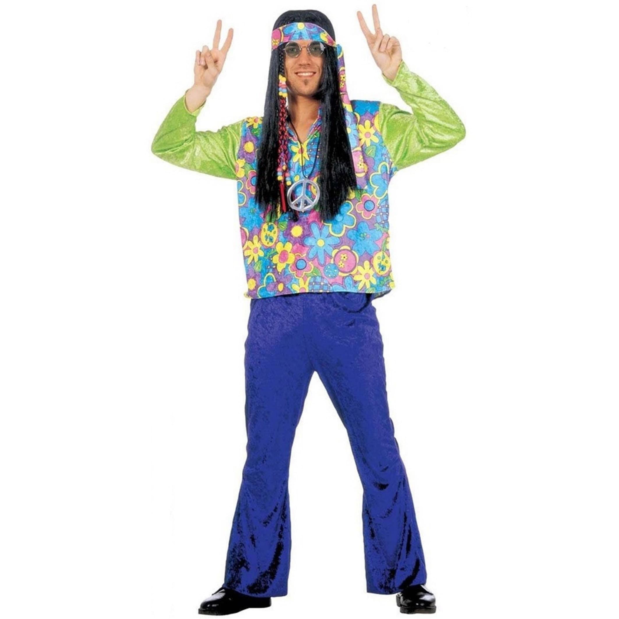 Hippie Man 70s Costume 