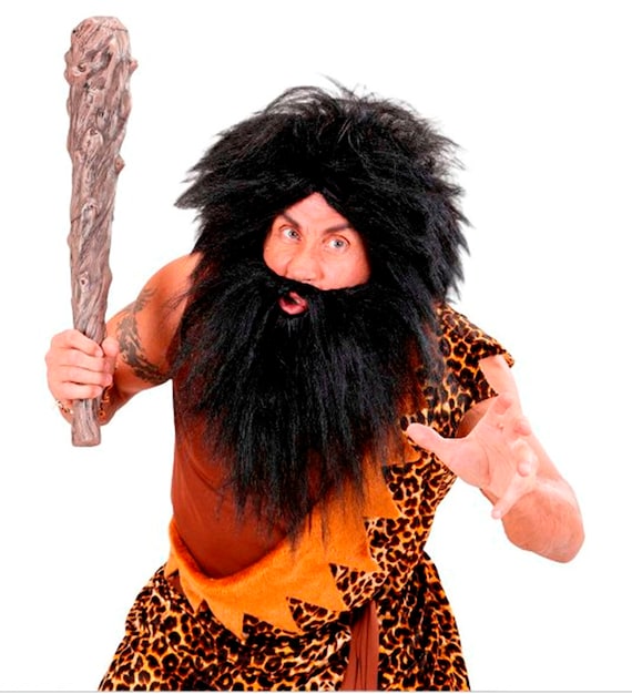 Black wig and beard cheap