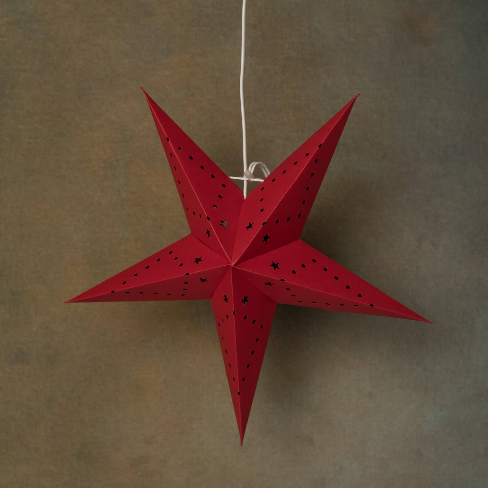 Five Pointed Star Lanterns 2PCS White Paper Star Lanterns Etsy