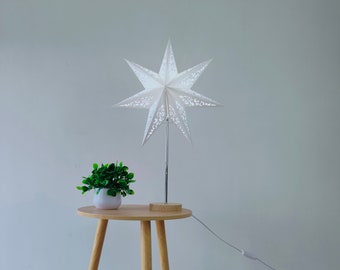 Lights of Scandinavia , Paper Star Desk Lamps ,decoration Table Lamps for Living room