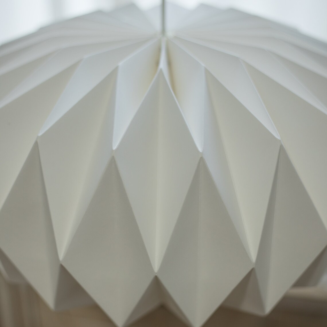 Pumpkin Paper Origami Lamps White Paper Lampshade Pendant for - Etsy