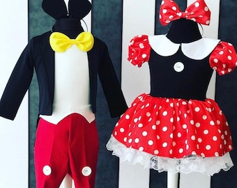 Minnie costume/Mickey Costume/Minnie Dress/Mickey Dress