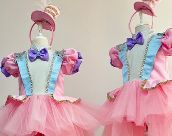 Carnival, Circus Girl Toddler Dress, Circus Birthday Costume, Photoshoot, Pageant Dress, Halloween Costume, Ringleader Dress, Ringmaster