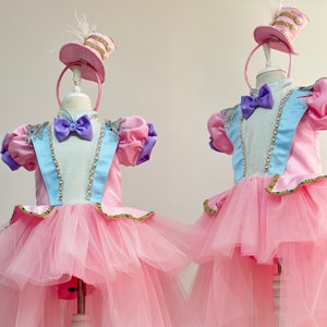 Carnival, Circus Girl Toddler Dress, Circus Birthday Costume, Photoshoot, Pageant Dress, Halloween Costume, Ringleader Dress, Ringmaster