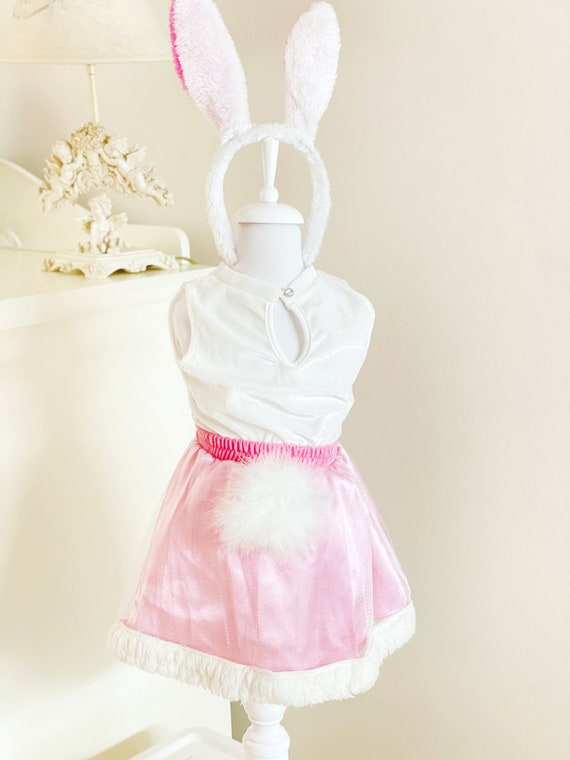 Costume de Lapin de pâques Enfants D'été Rose Fantaisie Robe De Pâques  Vêtements Robe De Costume De Lapin De Pâques Pour La Faveur De Partie -  AliExpress
