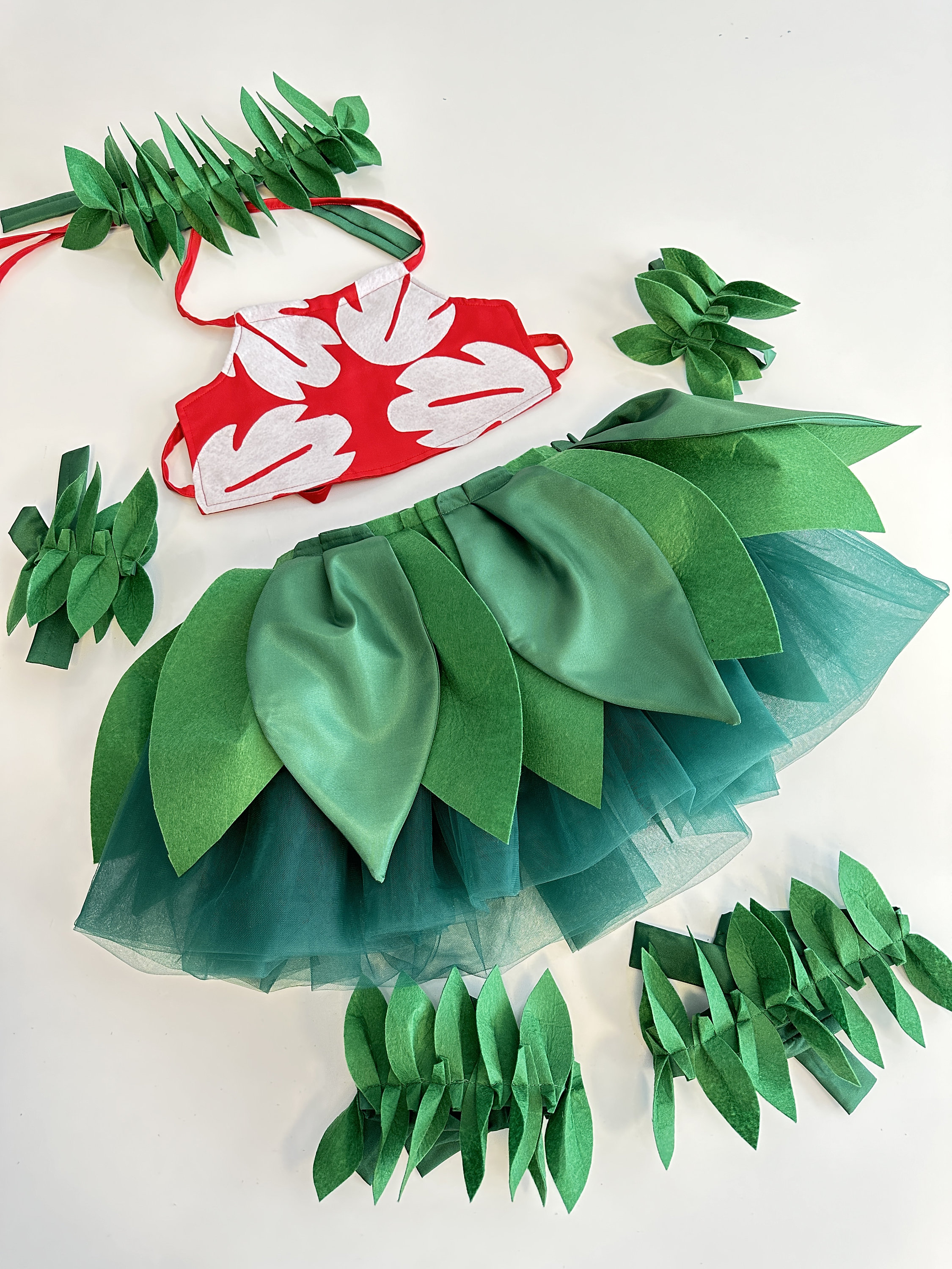 Disfraz de Lilo Hawaiana de Lilo y Stitch #shorts #short #disney  #liloystitch #liloandstitch #diy 