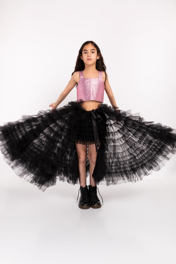 Detachable Multilayered Girl Overskirt, Photo Shoot Tulle