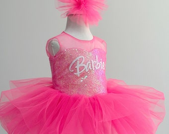 Pink Girl Birthday Dress, Photoshoot Outfit,  Baby Girl Birthday, Halloween Girl. Costume,  Pageant Girl Dress,  Birthday Party Tutu. Dress