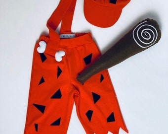 Bam bam and pebble costume
