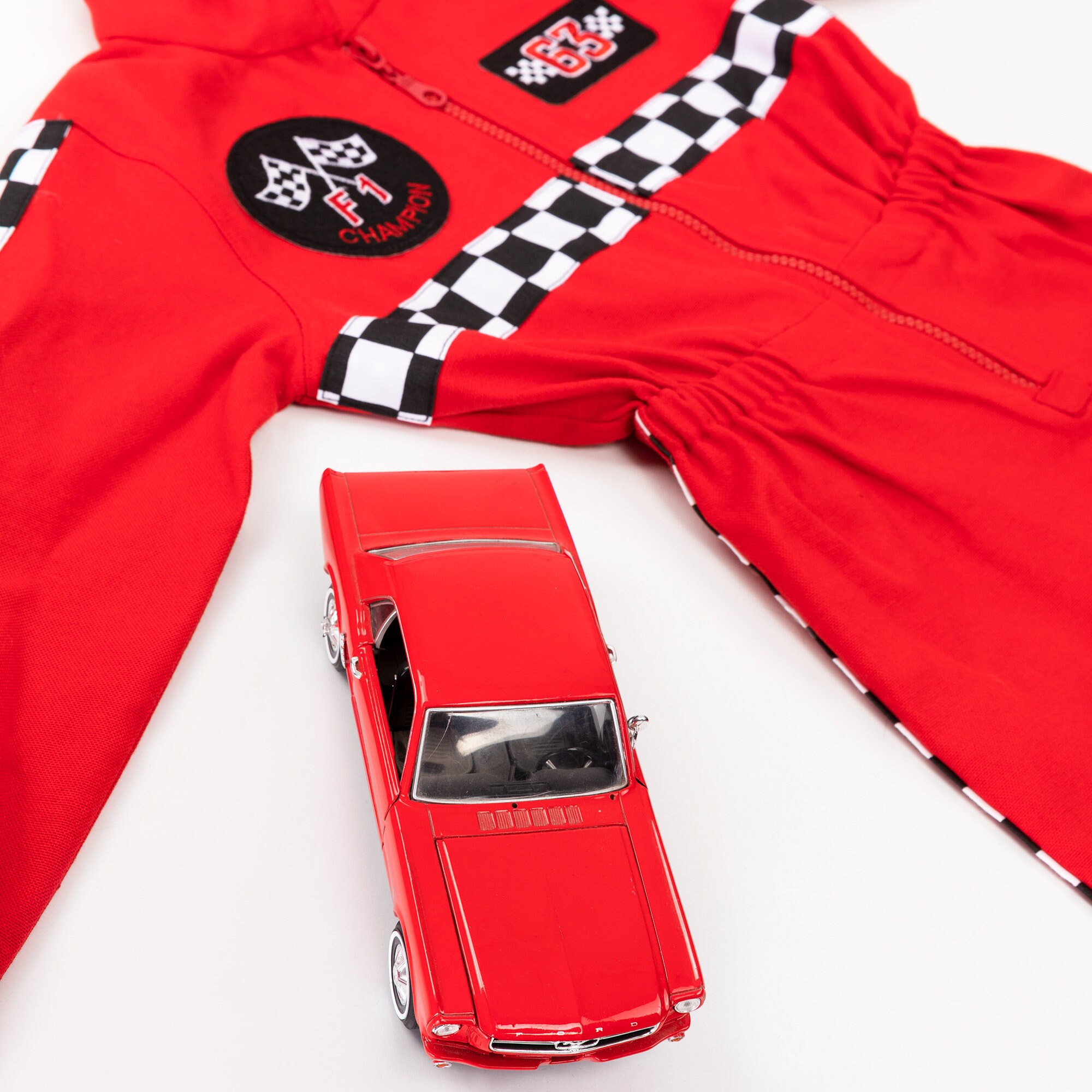 Red Racing Outfit Red Racing Suit, Unisex Red Racer Suit, Car Birthday Party Costume ...