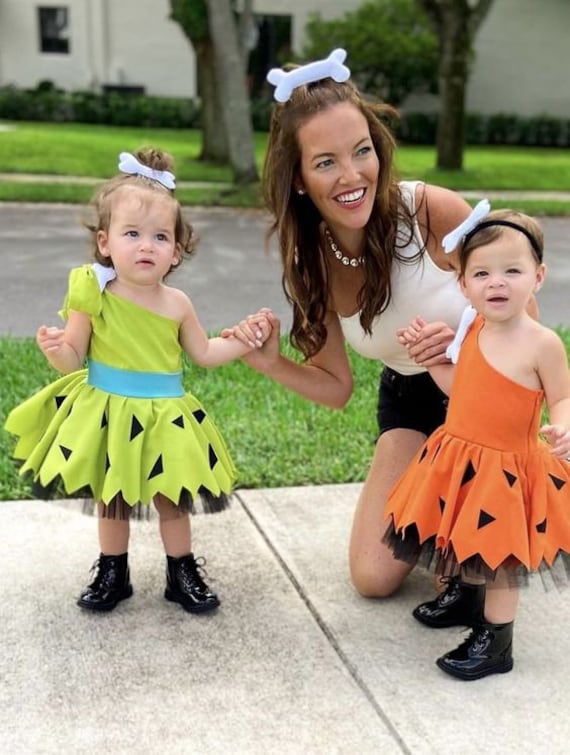 Pebbles Costume Flintstone Pebbles Costume Pebbles Girl Etsy 日本